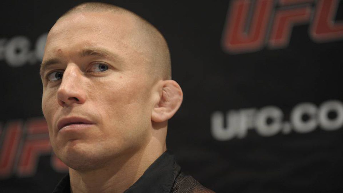 George St Pierre in UFC 266