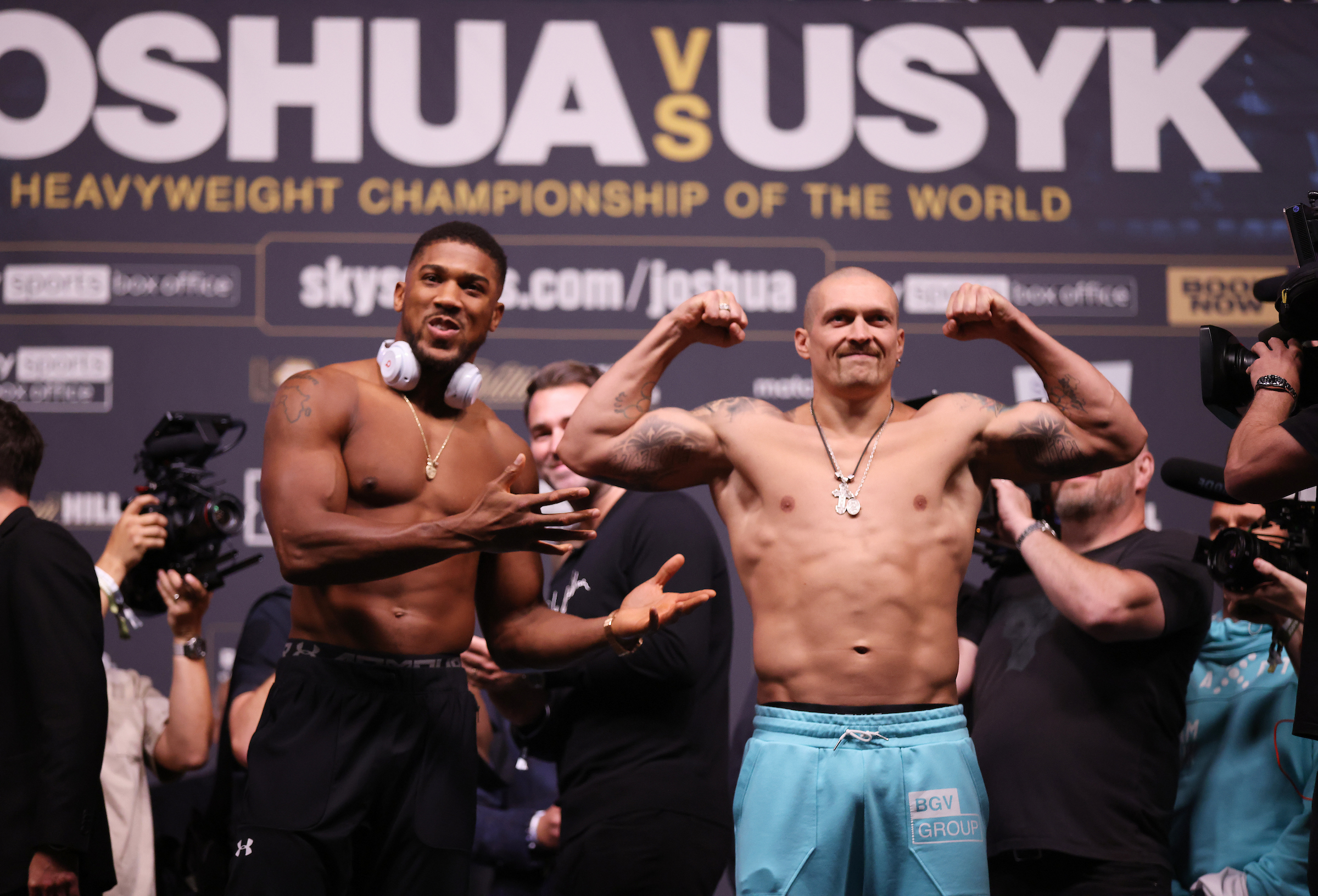 Boxing News: Anthony Joshua vs Olexander Usyk weigh-in results